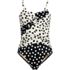 Women's Slender Suit Wrap Bandeau One Piece Swimsuit, alternative image