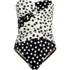 Women's SlenderSuit Wrap Bandeau One Piece Swimsuit, Front