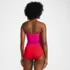 Women's SlenderSuit Wrap Bandeau One Piece Swimsuit, Back