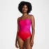 Women's SlenderSuit Wrap Bandeau One Piece Swimsuit, Front