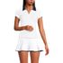 Women's Short Sleeve Pique Johnny Collar UPF 50 Rash Guard, Front