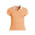 Women's Short Sleeve Pique Johnny Collar UPF 50 Rash Guard, Front