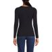 Women's Long Sleeve Tugless Double Layer Square Neck Knit Top, Back