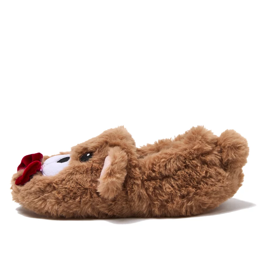 Kids' Cute Furry Animal Slippers view 3