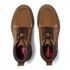 Kids Moc Toe Flannel Lined Lace Up Boots, alternative image