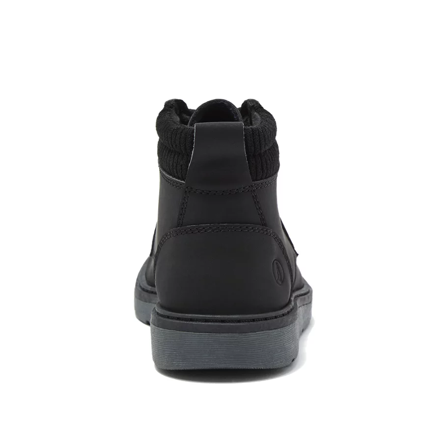 Kids' Moc Toe Flannel Lined Lace Up Boots view 4