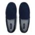 Men's Flannel Lined Suede Slip On Moccasin Slippers, alternative image