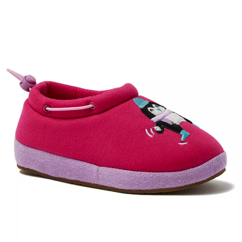 Kids Sweet Dreams Adjustable Toggle Fleece Lined Slippers, alternative image