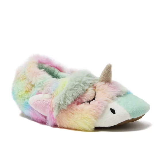 Toddlers Cute Furry Animal Slippers - primary