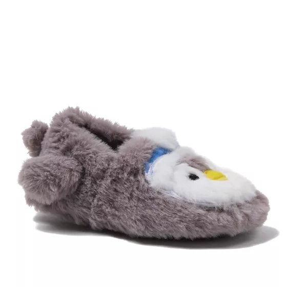 Toddlers Cute Furry Animal Slippers - primary