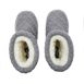 Kids Sherpa Lined Sweater Bootie Slippers, alternative image