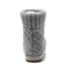 Kids Sherpa Lined Sweater Bootie Slippers, alternative image
