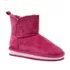 Kids Lined Suede Indoor Outdoor Boots, alternative image
