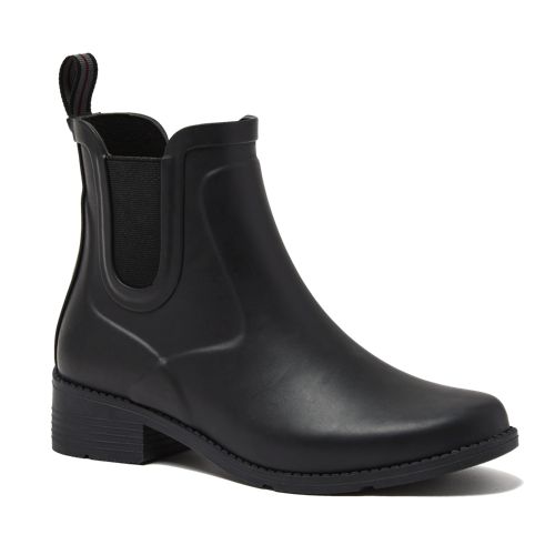 Lands end shops black leather boots