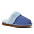 Women's Suede Furry Lined Slippers, alternative image