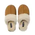 Women's Suede Furry Lined Indoor Outdoor Slippers, alternative image