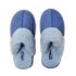 Women's Suede Furry Lined Indoor Outdoor Slippers, alternative image