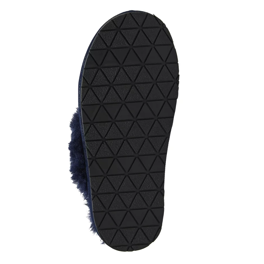 Women's Suede Furry Lined Slippers view 5