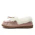 Women's Fluffy Lined Indoor Outdoor Moccasin Slippers