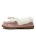 Women's Fluffy Lined Indoor Outdoor Moccasin Slippers, alternative image