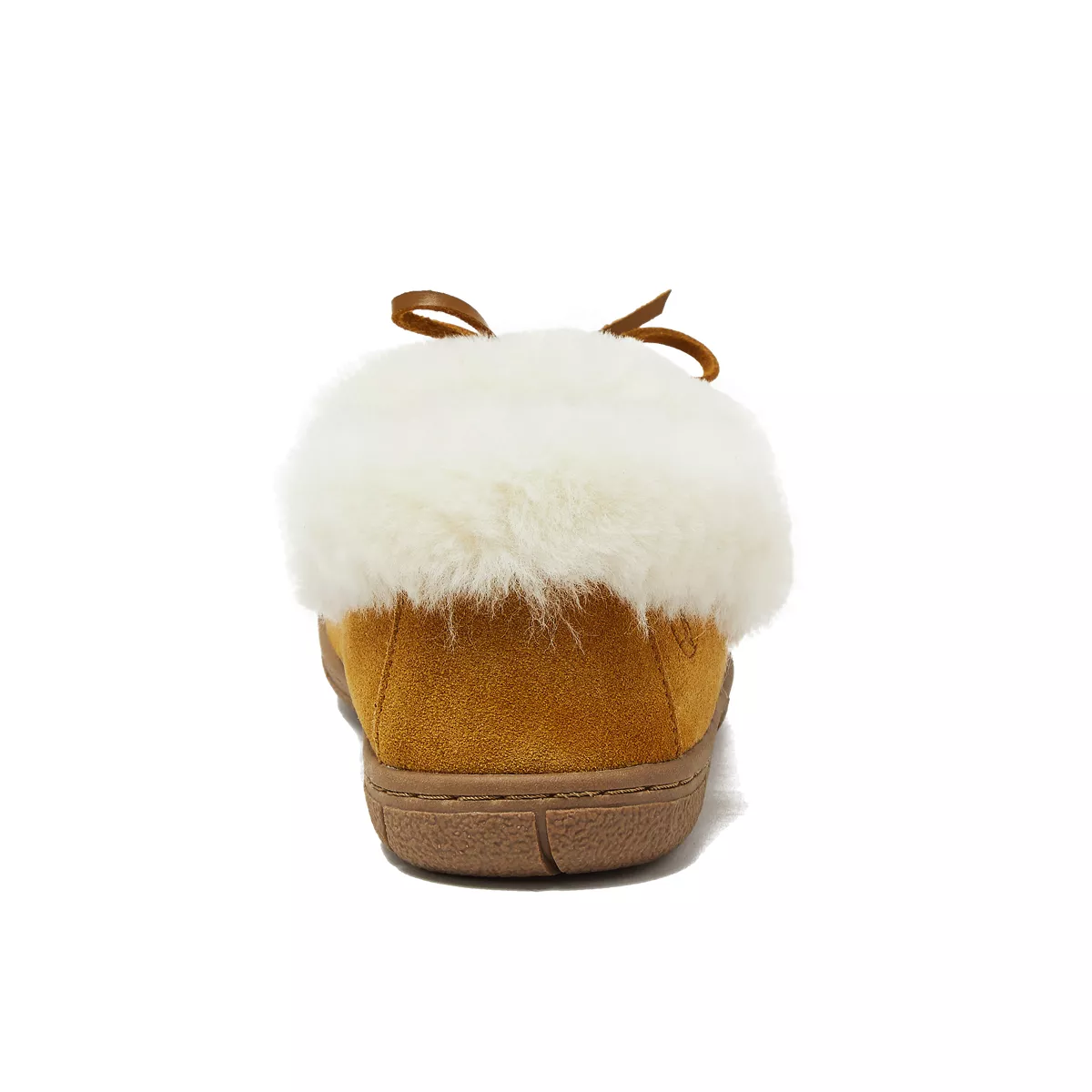 Women's Fluffy Lined Indoor Outdoor Moccasin Slippers