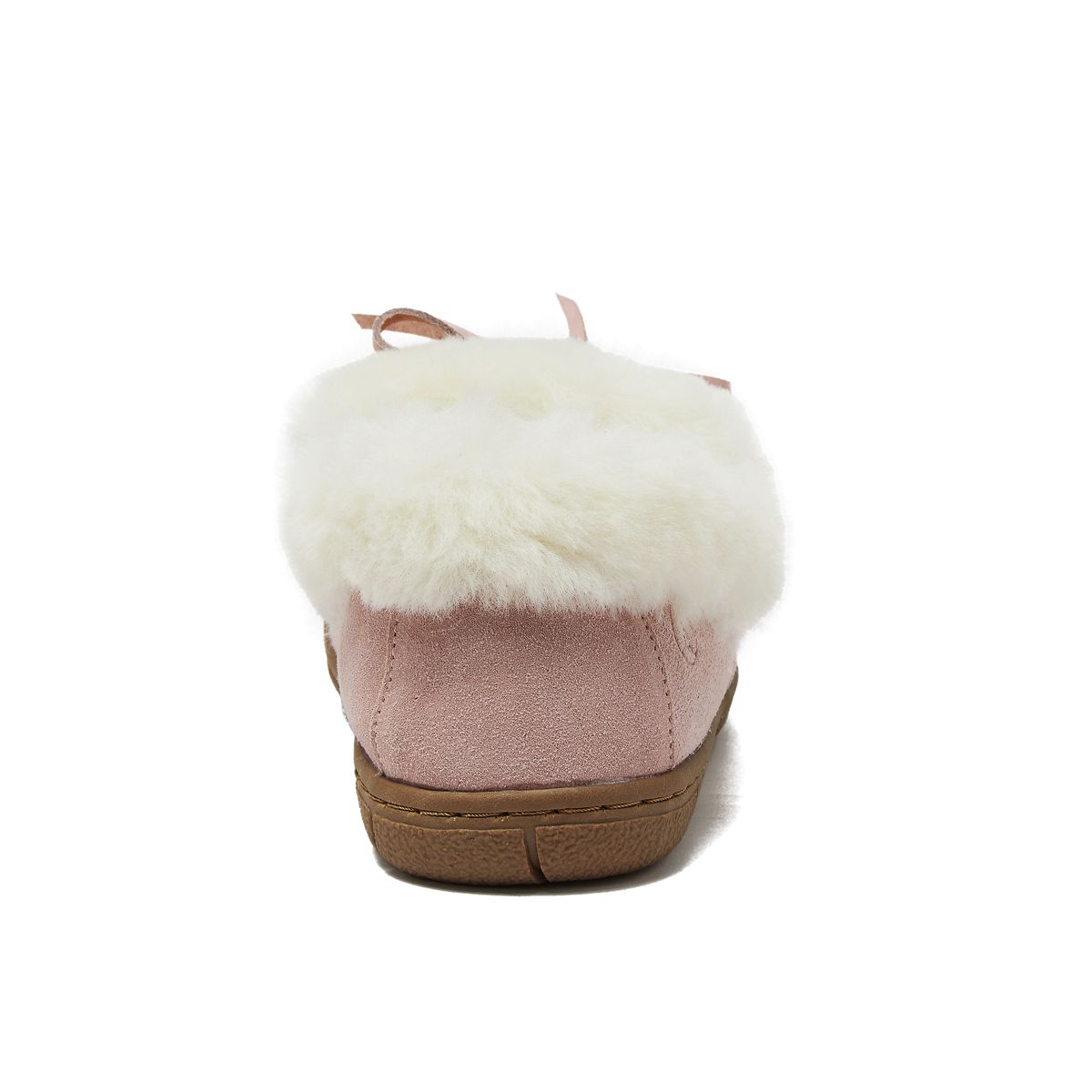 Women's Fluffy Lined Indoor Outdoor Moccasin Slippers