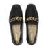 Women's Chain Leather Loafers, alternative image