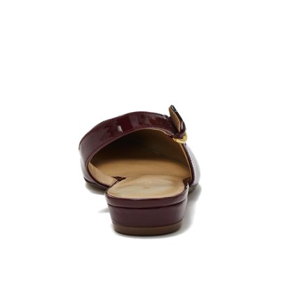 Women's Leather Slingback Low Heels - image 3