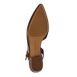 Women's Leather Slingback Low Heels, alternative image