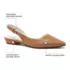 School Uniform Women's Leather Slingback Low Heels, alternative image