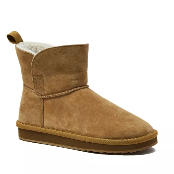 School Uniform Women's Lined Suede Indoor Outdoor Boots - primary