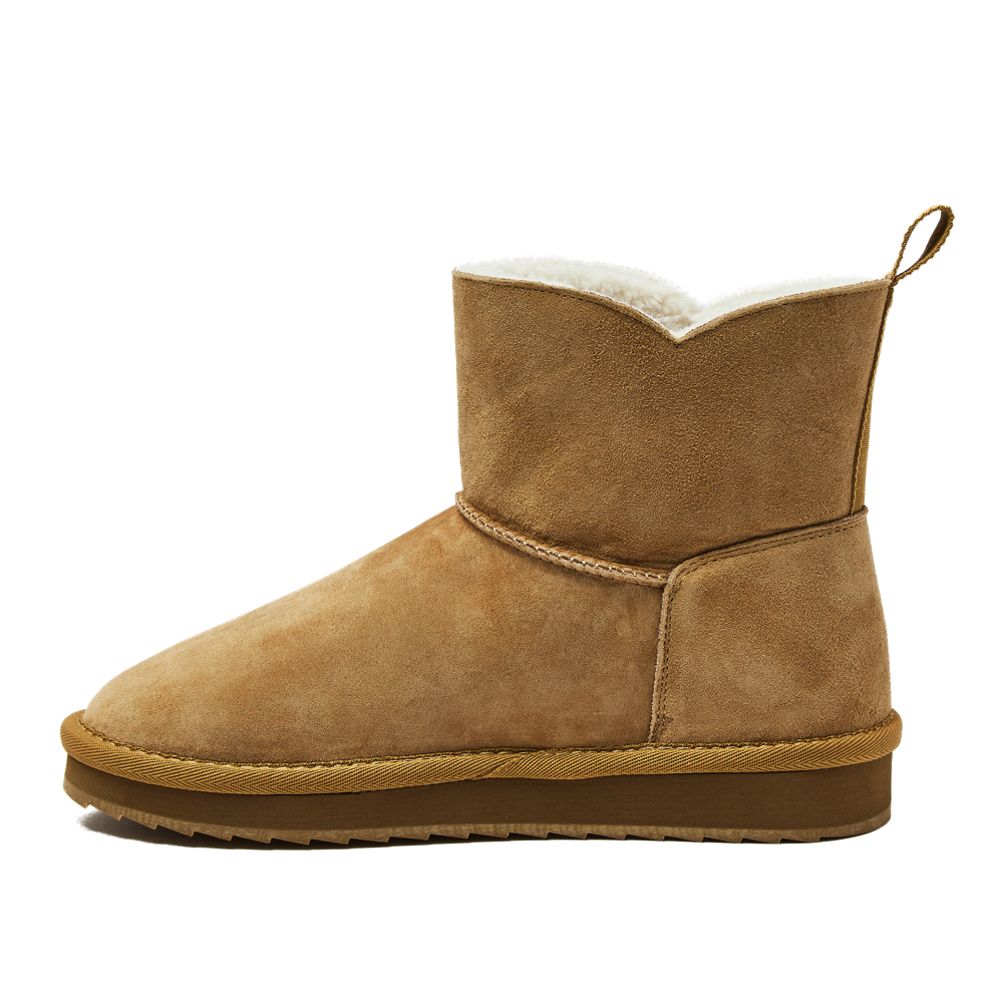 Women's Lined Suede Indoor Outdoor Boots Lands' End
