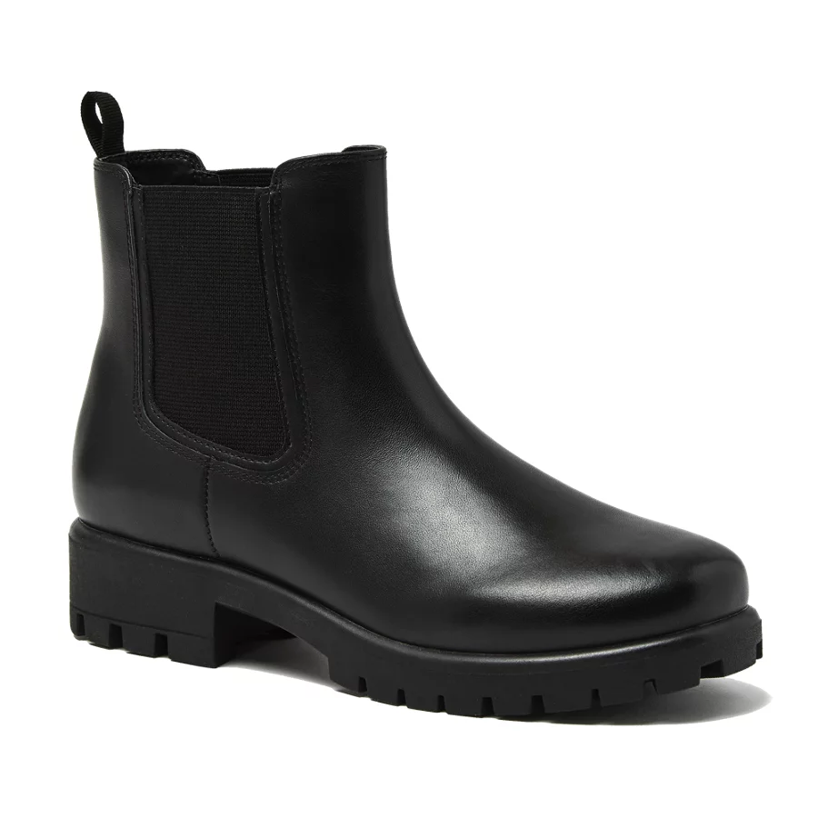 School Uniform Women's Classic Leather Chelsea Boots