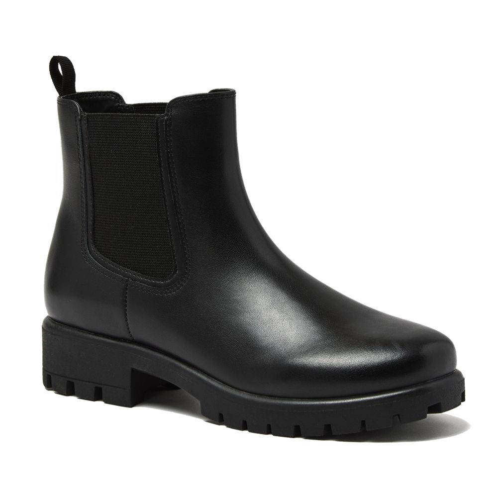 Women s Classic Leather Chelsea Boots Lands End