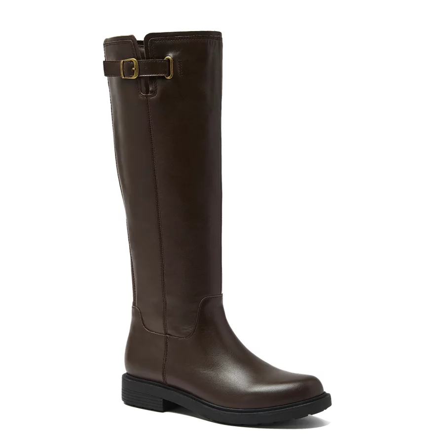 Women's Leather Knee High Riding Boots