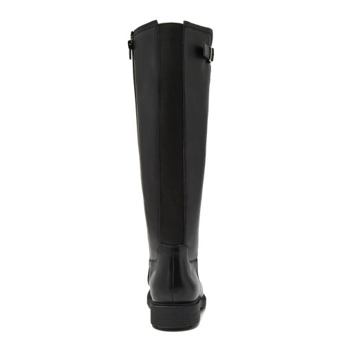 Women's Leather Knee High Riding Boots, alternative image