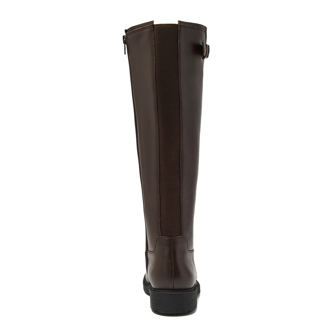 Women's Leather Knee High Riding Boots