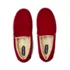 Women's Fuzzy Lined Suede Moccasin Slippers, alternative image