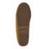 Women's Fuzzy Lined Suede Moccasin Slippers, alternative image