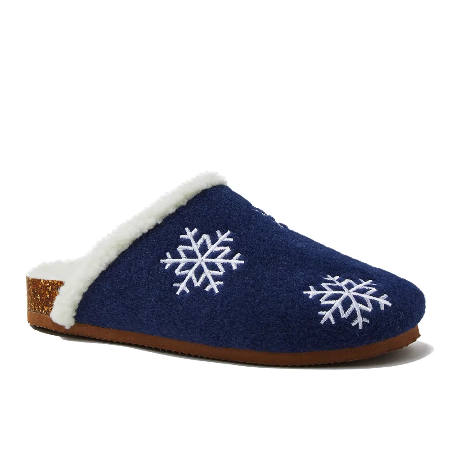 Women's Sherpa Lined Clog House Slippers