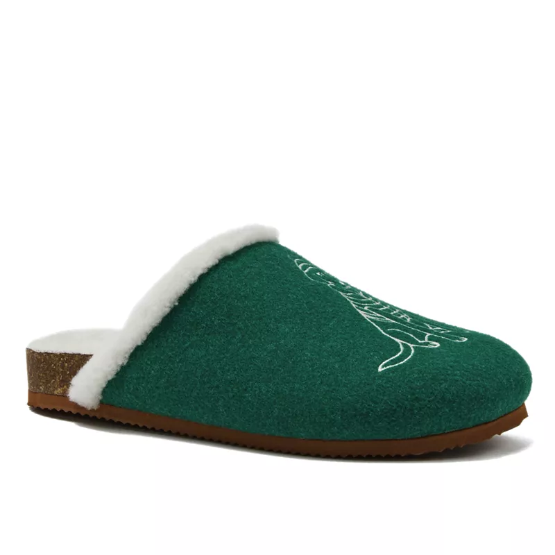 Women's Sherpa Lined Clog House Slippers, alternative image
