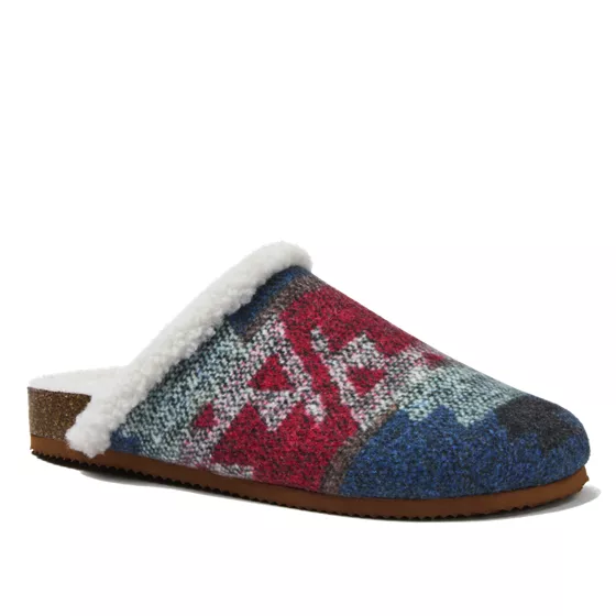 Women's Sherpa Lined Clog House Slippers - primary