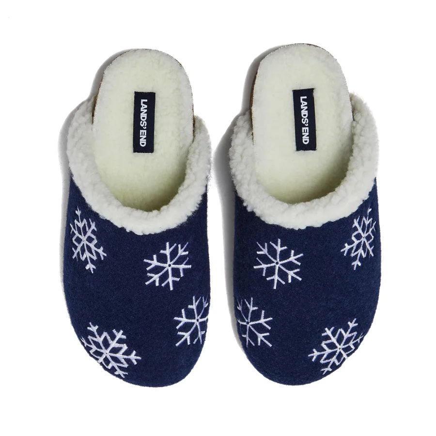 Women's Sherpa Lined Clog House Slippers view 2