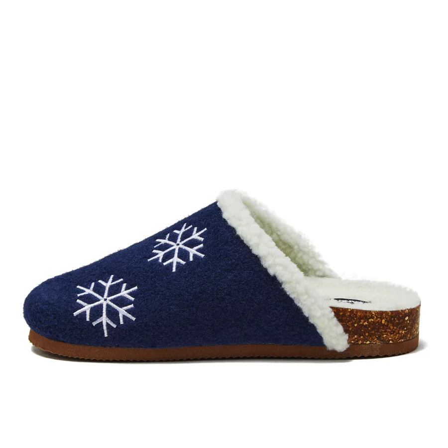 Women's Sherpa Lined Clog House Slippers view 3