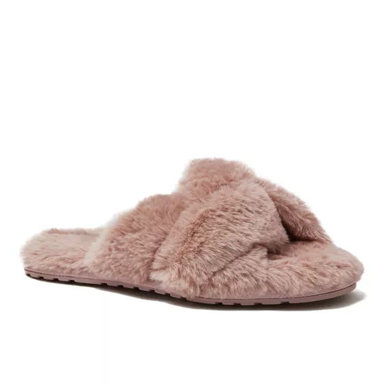 Women's Fluffy Slide House Slippers - primary