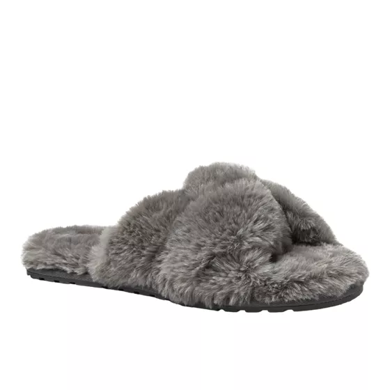Women's Fluffy Slide House Slippers - primary