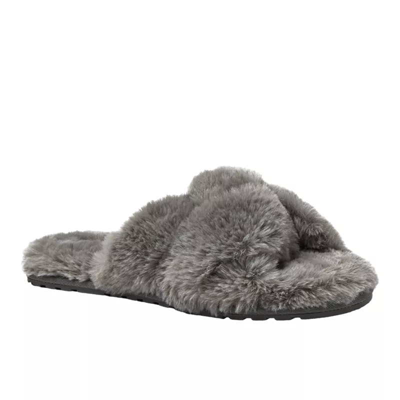 Women's Fluffy Slide House Slippers, alternative image