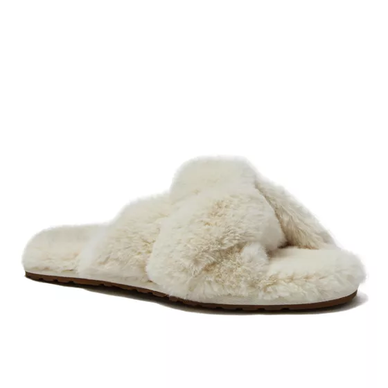Women's Fluffy Slide House Slippers - primary