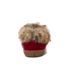 Women's Fluffy Lined Sweater Slippers, alternative image