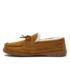 Men's Shearling Lined Suede Indoor Outdoor Moccasin Slippers, alternative image